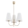 Argon 6267 - Pendellampe SAFIANO 3xE27/15W/230V guldfarvet