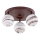 Argon 6292 - Loftlampe FABIO 3xE14/7W/230V alabast brun