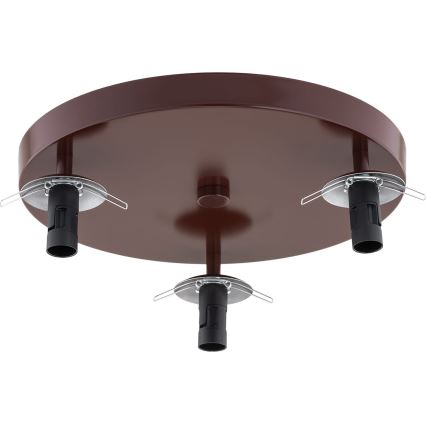 Argon 6292 - Loftlampe FABIO 3xE14/7W/230V alabast brun