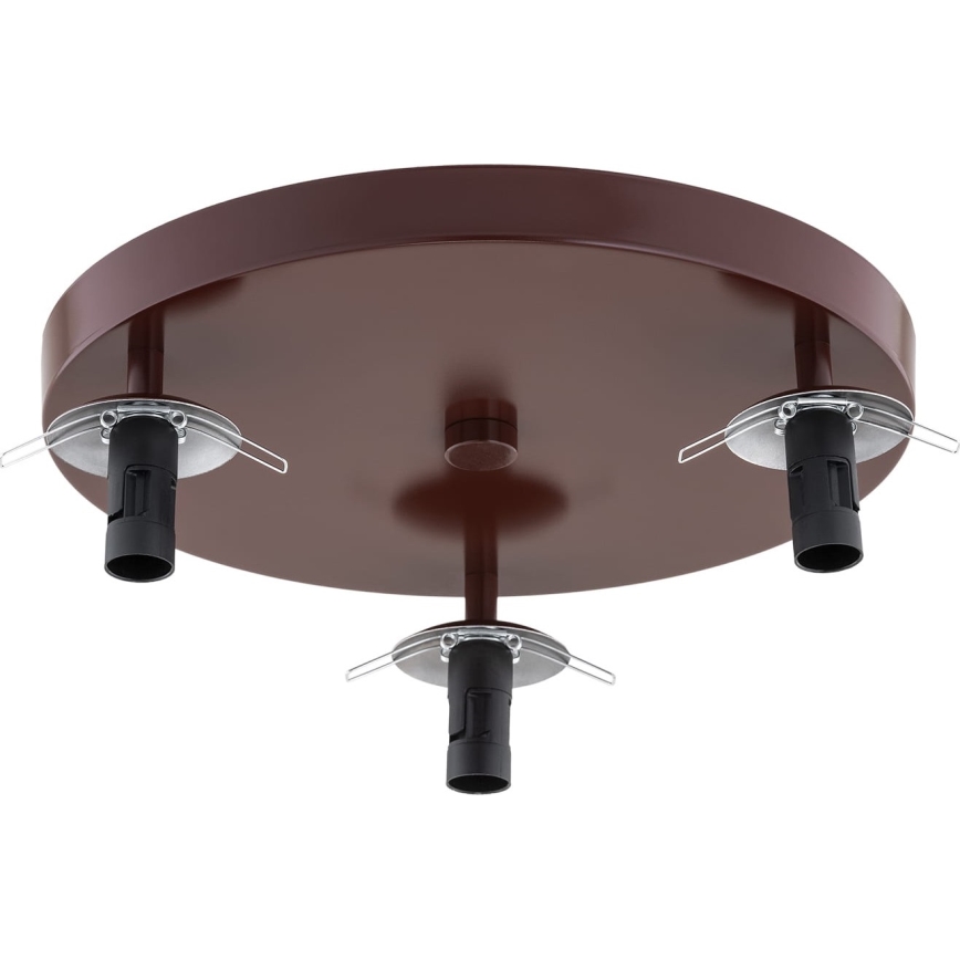 Argon 6292 - Loftlampe FABIO 3xE14/7W/230V alabast brun