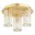 Argon 6304 - Loftlampe HAMPTON 3xE14/7W/230V guldfarvet