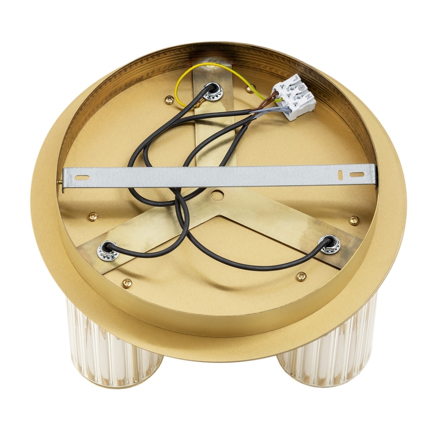 Argon 6304 - Loftlampe HAMPTON 3xE14/7W/230V guldfarvet