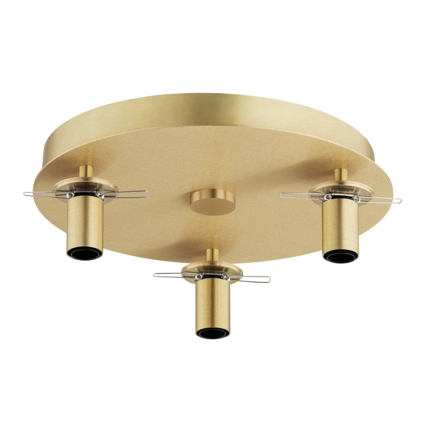 Argon 6308 - Loftlampe PALOMA 3xE14/7W/230V guldfarvet/sort