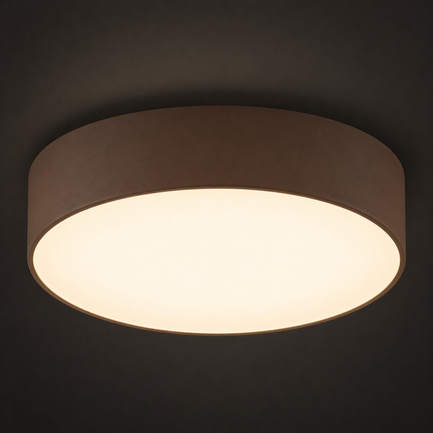 Argon 6364 - Loftlampe DARLINGOS 3xE27/15W/230V Ø 45 cm brun