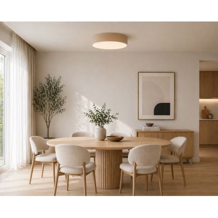 Argon 6365 - Loftlampe DARLINGOS 3xE27/15W/230V Ø 45 cm beige