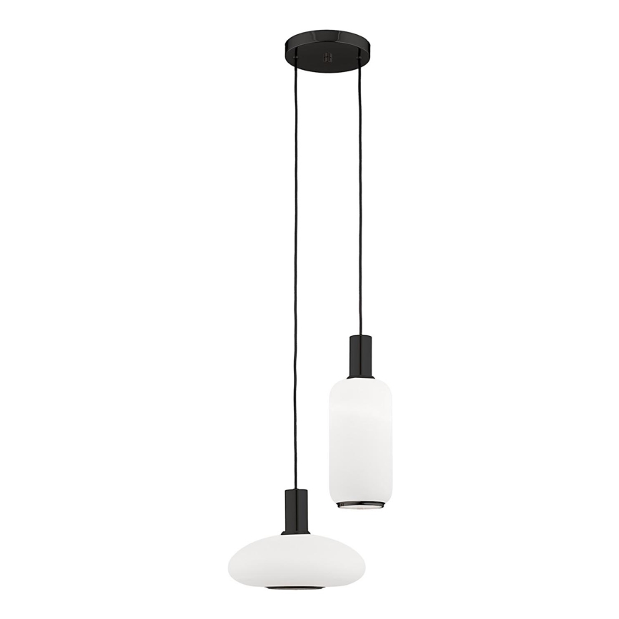 Argon 7214 - Pendel SAGUNTO PLUS 2xE27/15W/230V sort