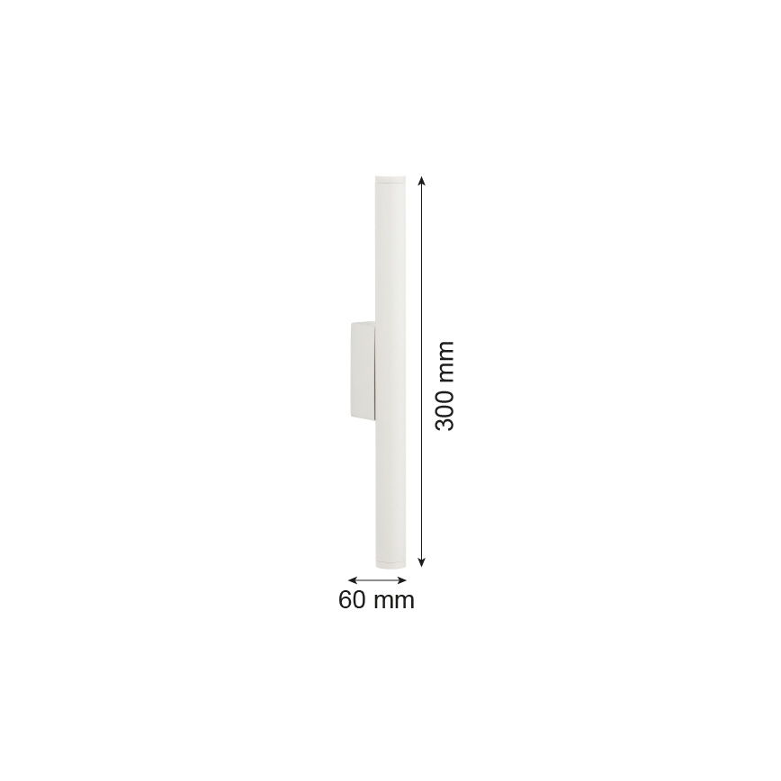 Argon 7223 - LED væglampe GRECO 2xLED/4,2W/230V 3000K hvid