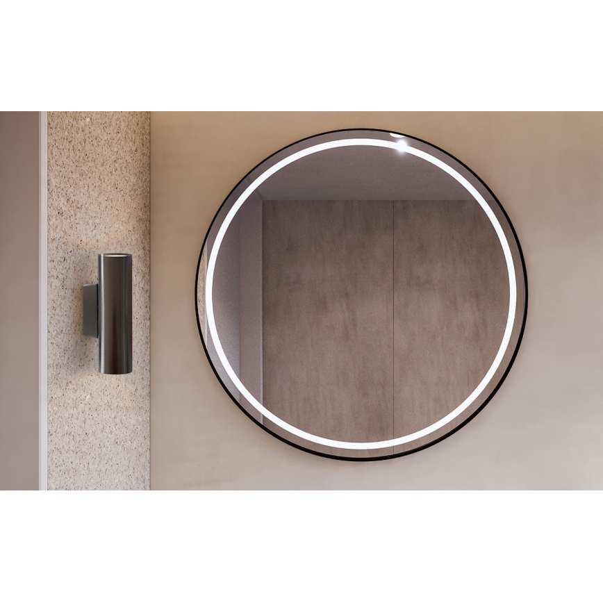 Argon 7231 - Væglampe MITOS PLUS 2xGU10/5W/230V sort
