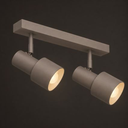 Argon 7294 - Spotlampe DOR 2xE27/15W/230V beige