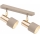 Argon 7299 - Spotlampe DOR 2xE27/15W/230V guld/beige