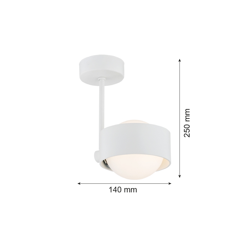 Argon 8058 - Loftlampe MASSIMO PLUS 1xG9/6W/230V hvid