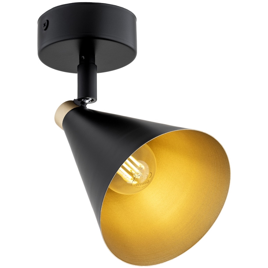 Argon 8253 - Spotlampe LUCINDA 1xE14/7W/230V sort