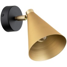 Argon 8255 - Spotlampe LUCINDA 1xE14/7W/230V guldfarvet
