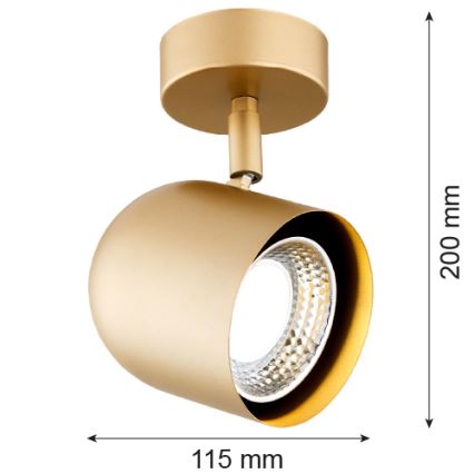 Argon 8260 - Spotlampe ISOLA 1xGU10/5W/230V