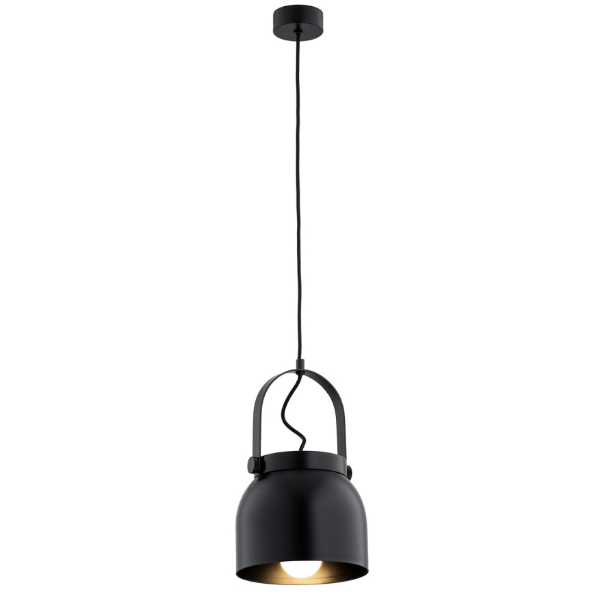 Argon 8281 - Pendel LOGAN 1xE27/15W/230V diameter 20 cm sort