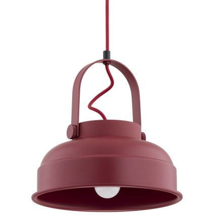 Argon 8286 - Pendel DAKOTA 1xE27/15W/230V rød