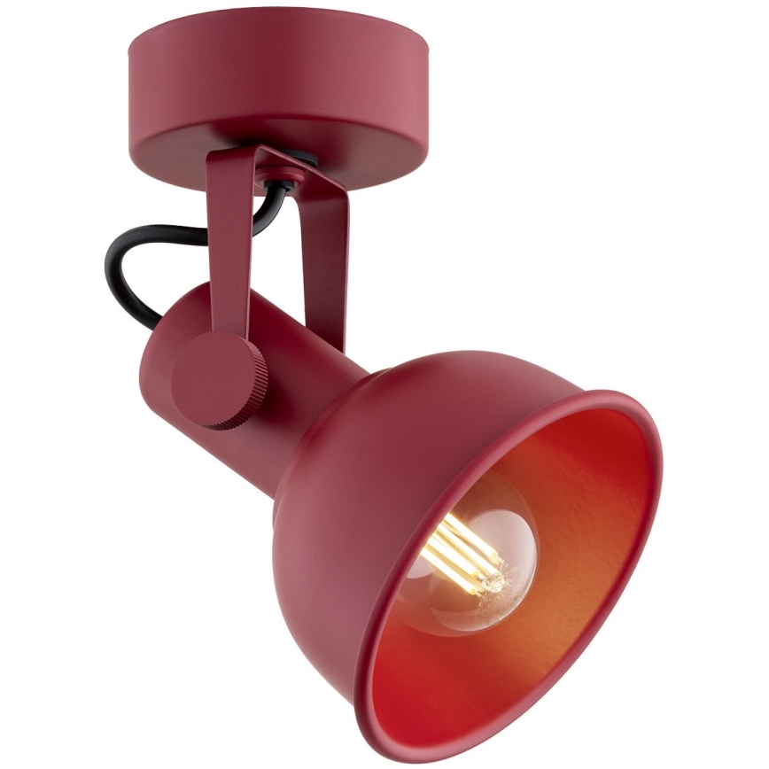Argon 8298 - Spotlampe LENORA 1xE14/7W/230V rød