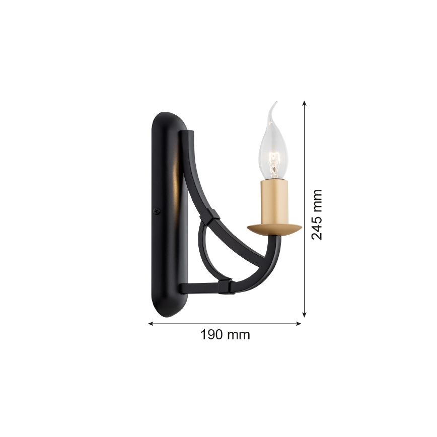 Argon 8355 - Væglampe LORENZO 1xE14/7W/230V