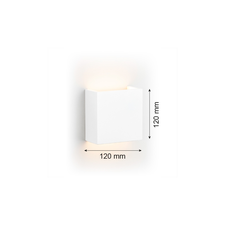 Argon 8358 - LED væglampe GENT LED/3,6W/230V 3000K hvid