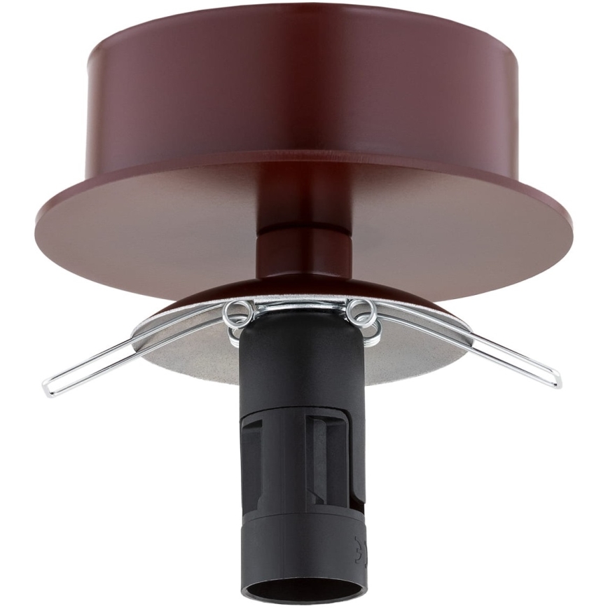 Argon 8455 - Væglampe FABIO 1xE14/7W/230V alabast brun