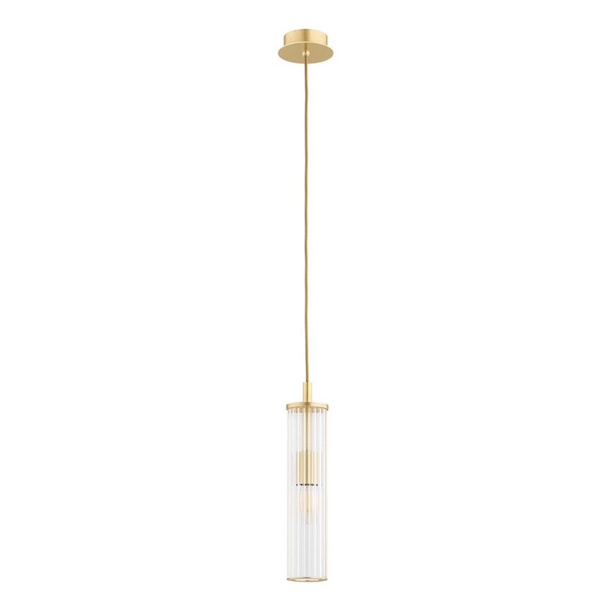Argon 8489 - Pendel HAMPTON 1xE14/7W/230V guldfarvet