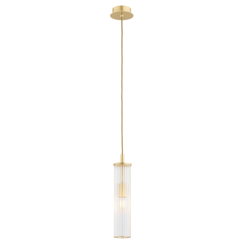 Argon 8489 - Pendel HAMPTON 1xE14/7W/230V guldfarvet