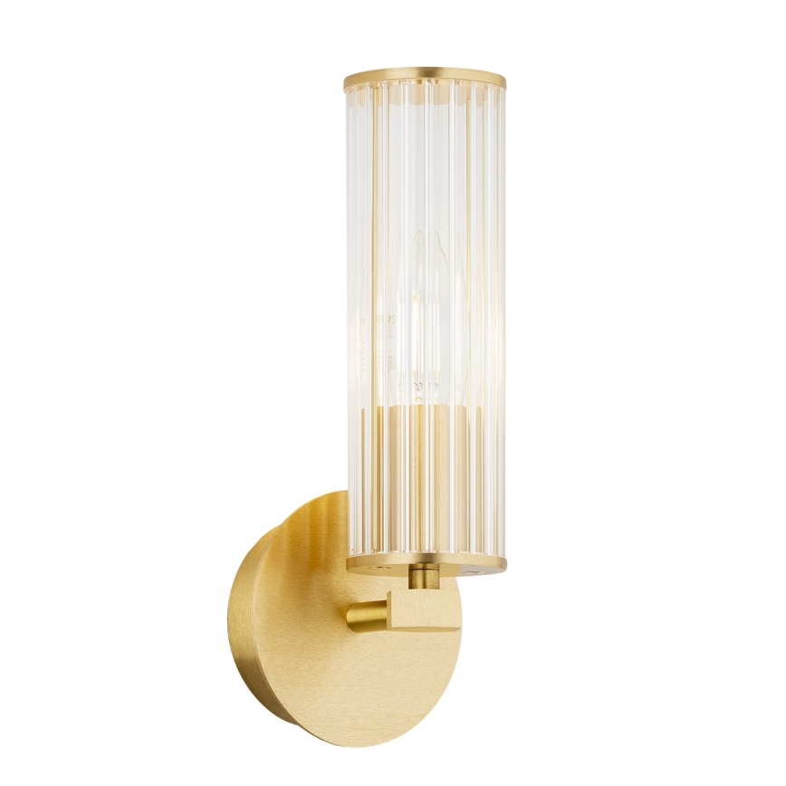 Argon 8497 - Væglampe HAMPTON 1xE14/7W/230V guldfarvet