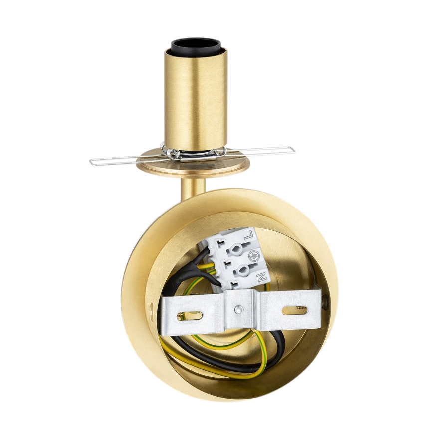 Argon 8502 - Væglampe PALOMA 1xE14/7W/230V guldfarvet/hvid