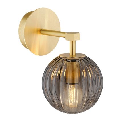 Argon 8508 - Væglampe PALOMA 1xE14/7W/230V guldfarvet/sort