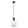 Argon 8564 - Pendel SAGUNTO PLUS 1xE27/15W/230V diameter 20 cm sort