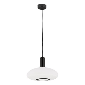 Argon 8565 - Pendel SAGUNTO PLUS 1xE27/15W/230V diameter 30 cm sort