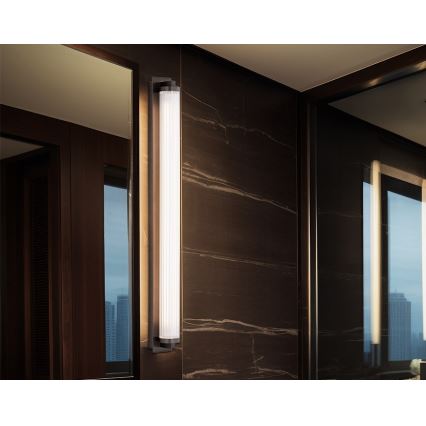 Argon 8623 - LED væglampe HAMPTON LED/34W/230V 3000K sort