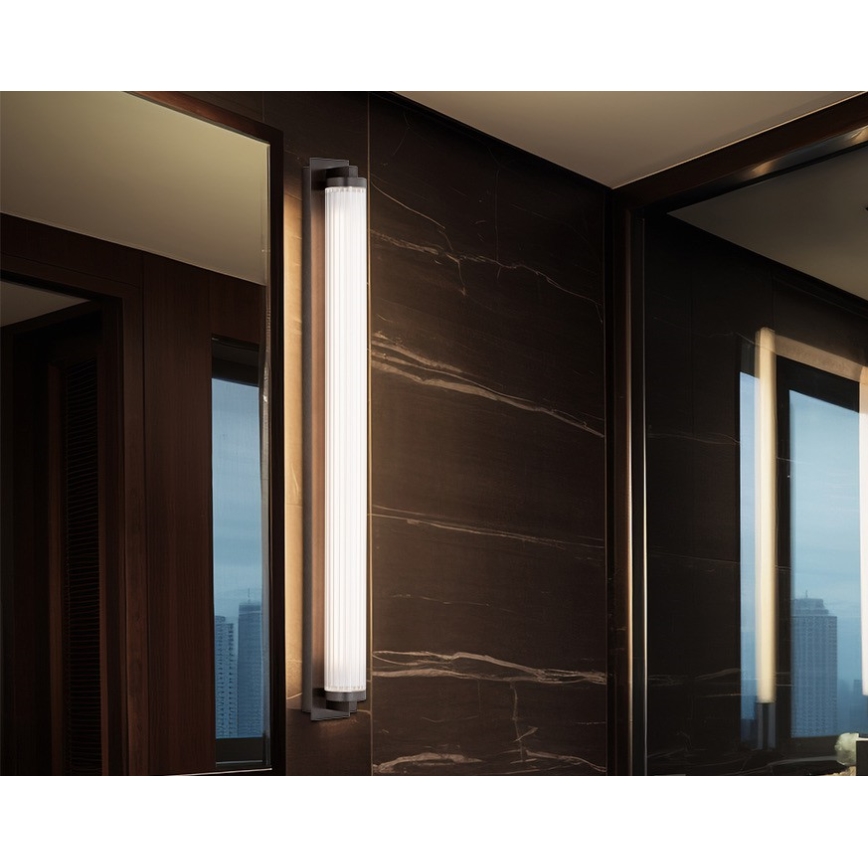 Argon 8623 - LED væglampe HAMPTON LED/34W/230V 3000K sort