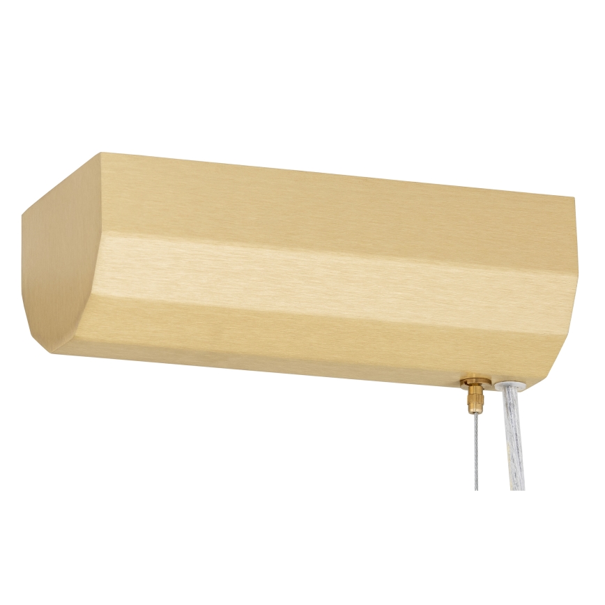 Argon 8624 - LED pendel HAMPTON LED/90W/230V 3000K 120 cm messing