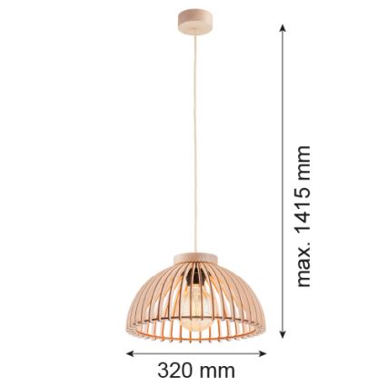 Argon 8633 - Pendel TRE 1xE27/15W/230V