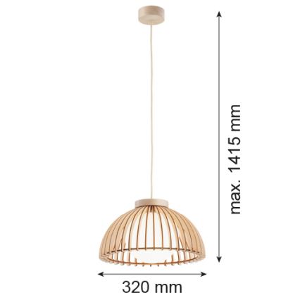 Argon 8634 - Pendel TRE 1xE27/15W/230V