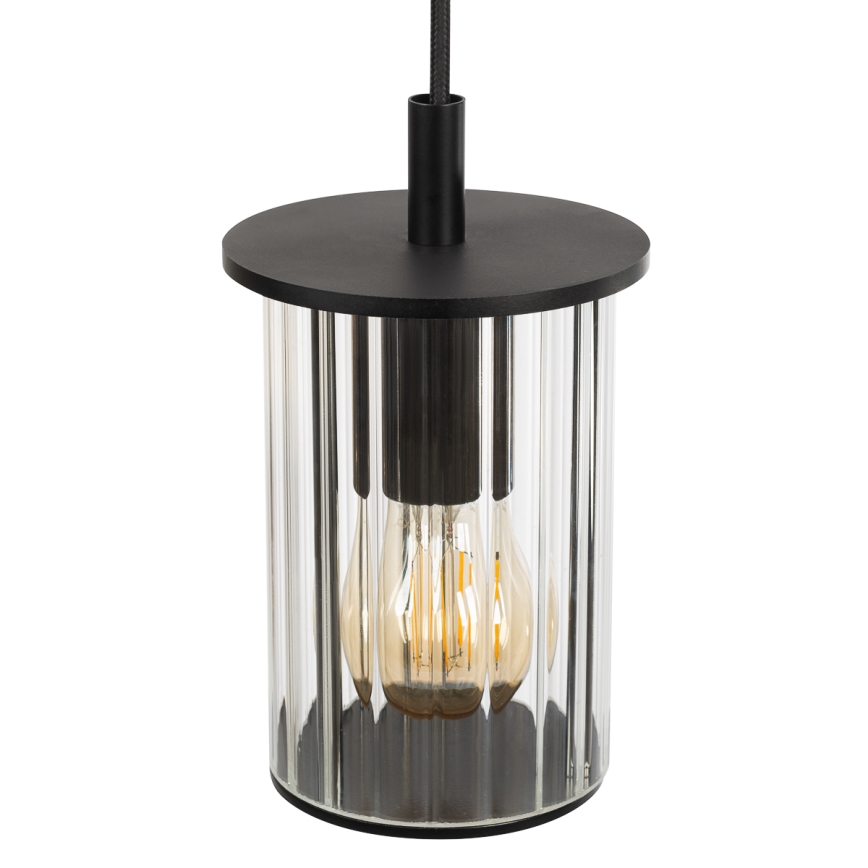 Argon 8751 - Udendørspendel NORFOLK 1xE27/15W/230V IP44 sort