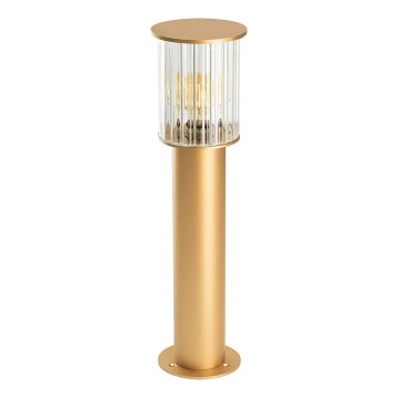 Argon 8753 - Udendørslampe NORFOLK 1xE27/15W/230V IP44 52cm guldfarvet