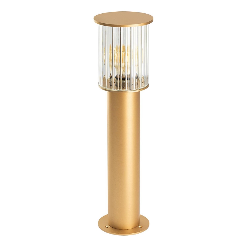 Argon 8753 - Udendørslampe NORFOLK 1xE27/15W/230V IP44 52cm guldfarvet