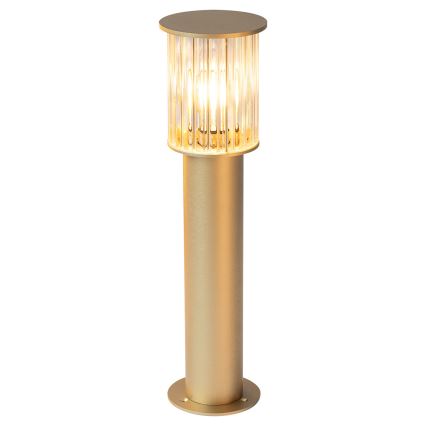 Argon 8753 - Udendørslampe NORFOLK 1xE27/15W/230V IP44 52cm guldfarvet
