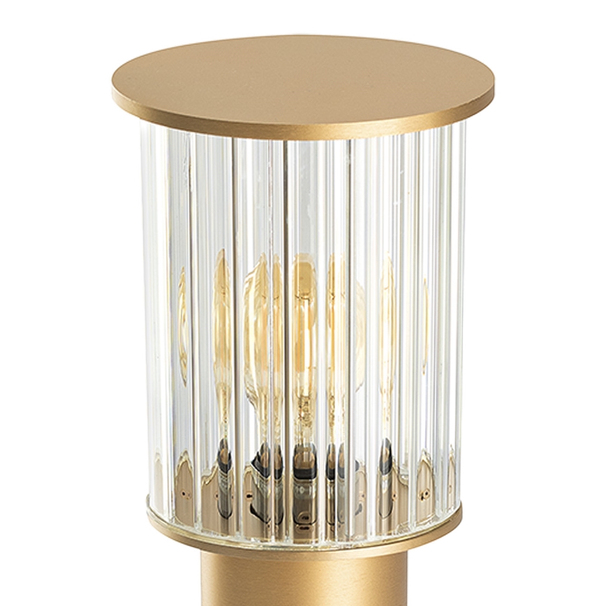 Argon 8753 - Udendørslampe NORFOLK 1xE27/15W/230V IP44 52cm guldfarvet