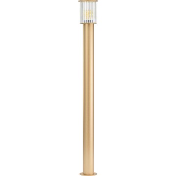 Argon 8754 - Udendørslampe NORFOLK 1xE27/15W/230V IP44 124cm guldfarvet