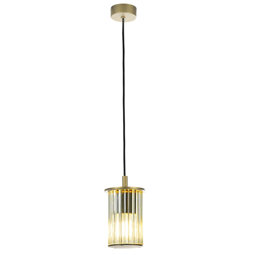 Argon 8755 - Udendørspendel NORFOLK 1xE27/15W/230V IP44 guldfarvet