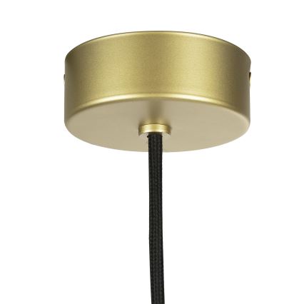 Argon 8755 - Udendørspendel NORFOLK 1xE27/15W/230V IP44 guldfarvet