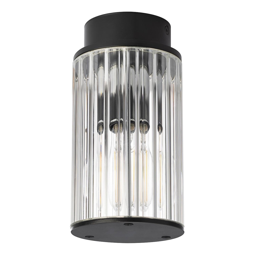 Argon 8773 - Udendørs loftlampe NORFOLK 1xE27/15W/230V IP44 sort