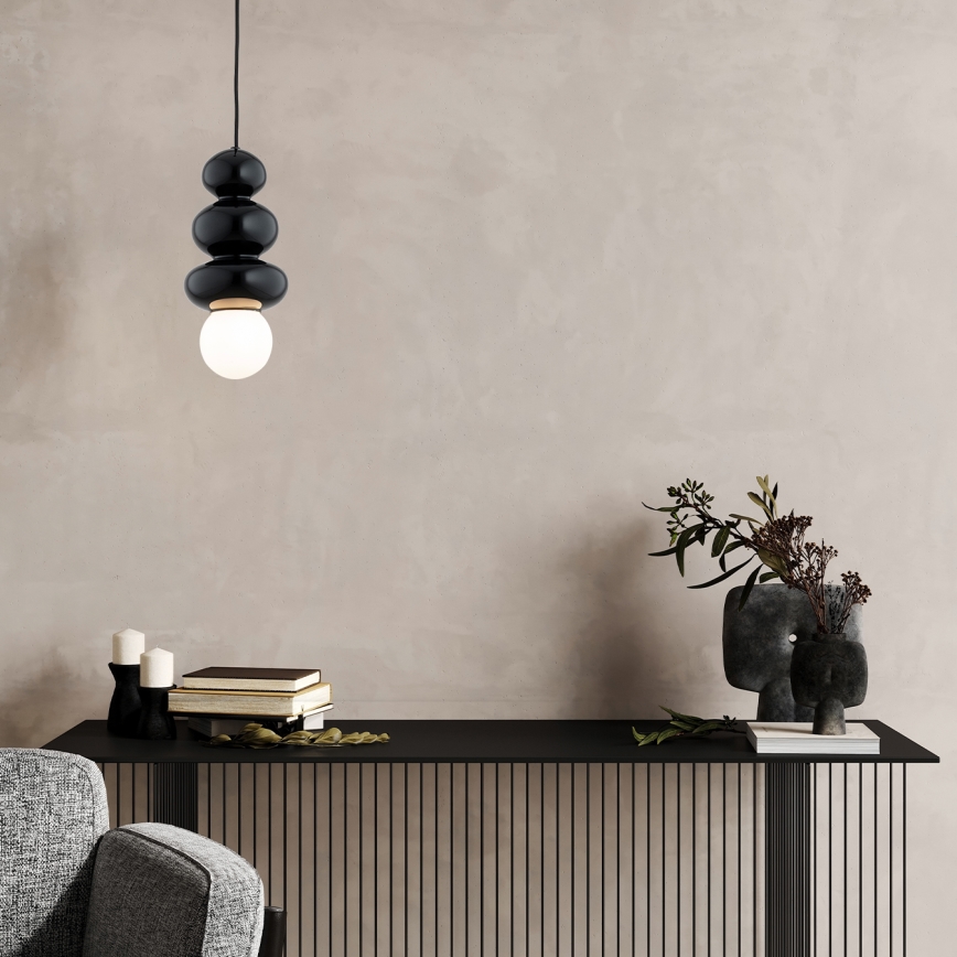 Argon 8788 - Badeværelsespendel ORLANDO PLUS 1xG9/6W/230V IP44 sort