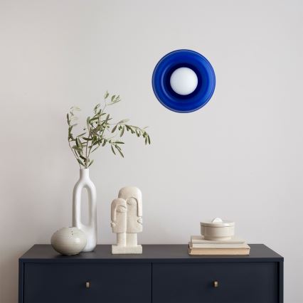 Argon 8813 - Væglampe TEVO 1xG9/6W/230V blå