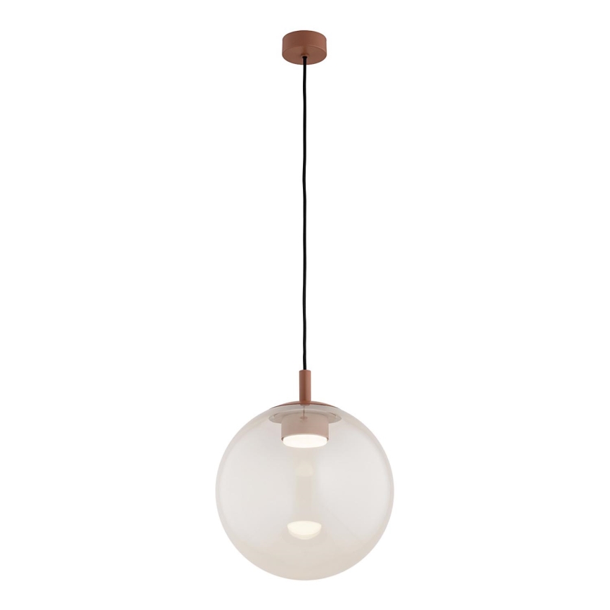 Argon 8829 - Pendel SACRAMENTO 1xGX53/8W/230V transparent/brun