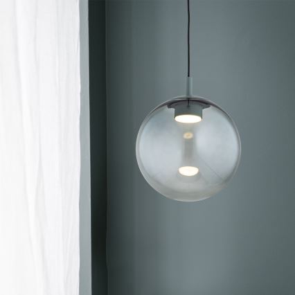 Argon 8830 - Pendel SACRAMENTO 1xGX53/8W/230V grøn/røget