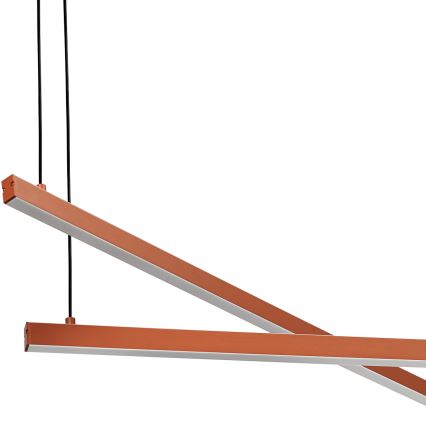 Argon 8837 - LED pendel MIAMI LED/74W/230V 3000K brun